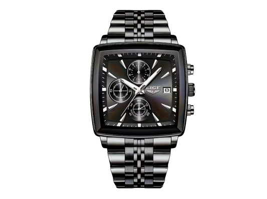 Men’s Lightweight Business Square Watch