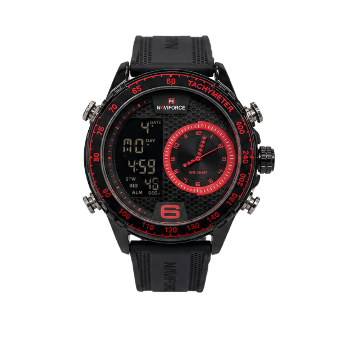 NAVIFORCE  NF9199 Men's Digital &amp; Analog Sports Watch