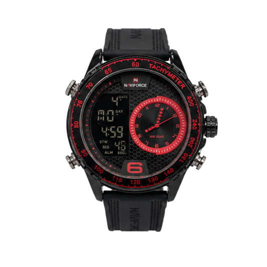 NAVIFORCE  NF9199 Men's Digital &amp; Analog Sports Watch