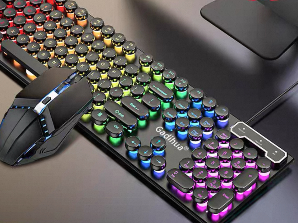 Keyboard &amp; Mouse Set – Wired LED Gaming &amp; Office Combo