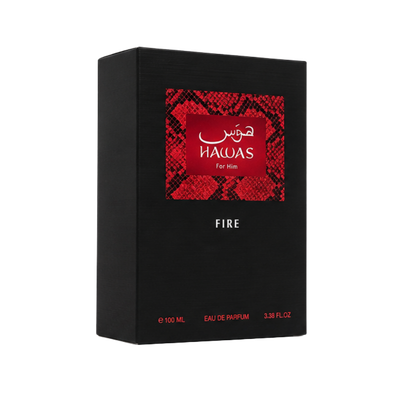 Rasasi Hawas For Him Fire Eau de Parfum 100ml | Long Lasting Men's Perfume