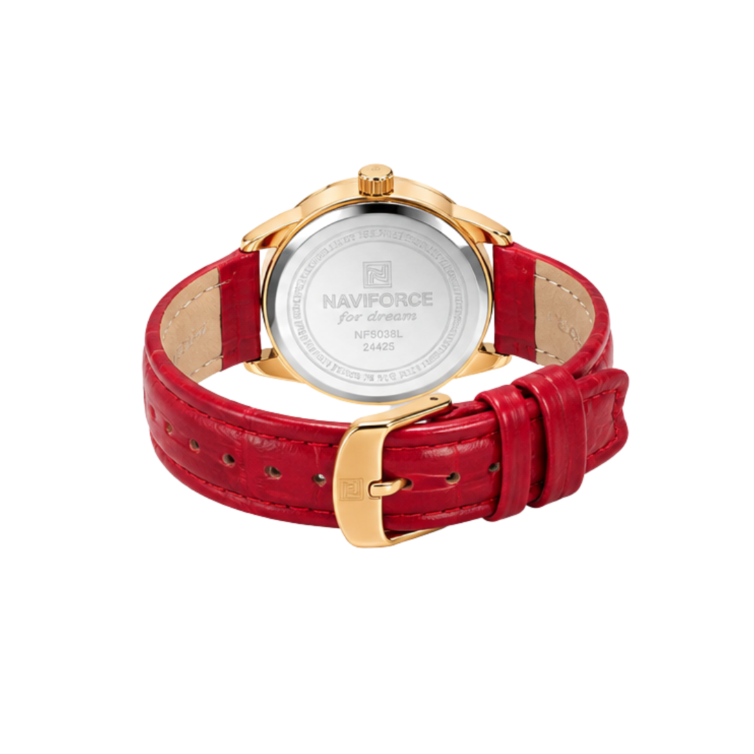 NAVIFORCE Unisex Watch – Red