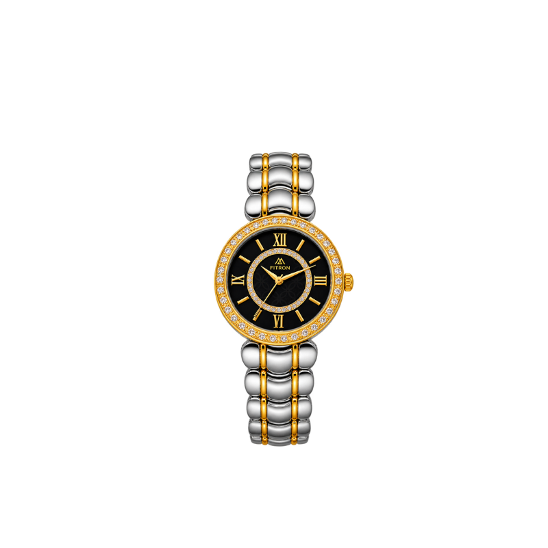 FITRON Luxury Two-Tone Women’s Watch -N9981L