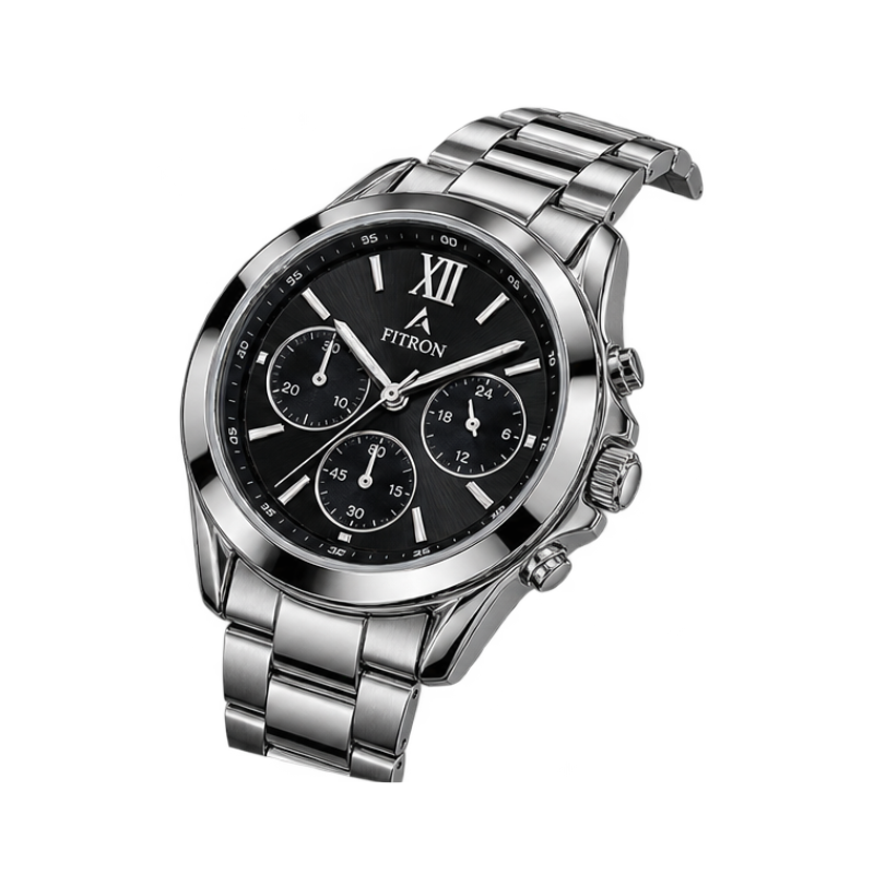 FITRON 6085L Stainless Steel Watch