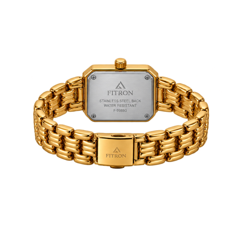 FITRON No. 6051L – Elegant Gold Watch