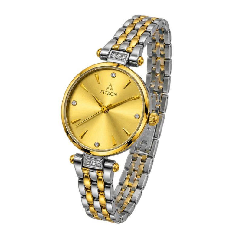 FITRON No. 9430L — Japan Quartz Stainless Steel Watch
