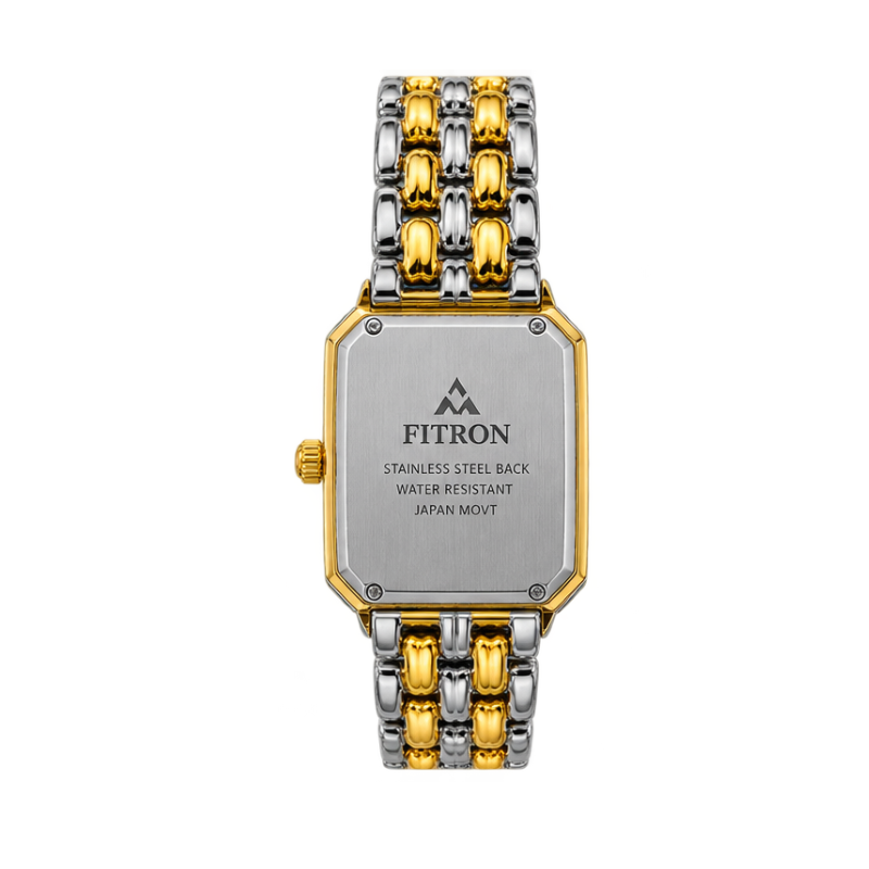 FITRON No. 6051L – Japan Quartz Stainless Steel Watch
