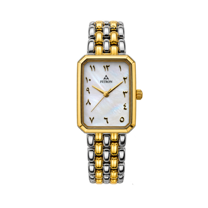 FITRON No. 6051L – Japan Quartz Stainless Steel Watch