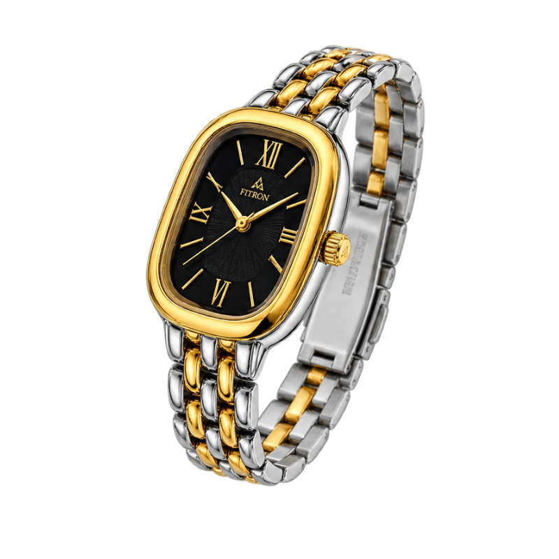 FITRON No. 9476L – Stainless Steel Quartz Watch