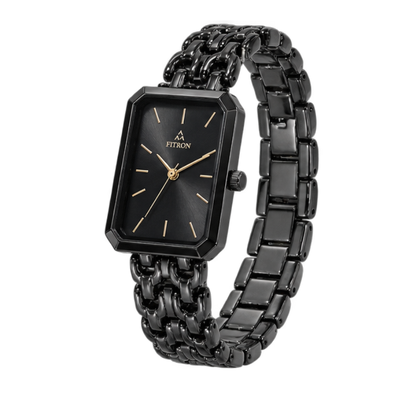 FITRON No. 9728L  — Japan Quartz Stainless Steel Watch