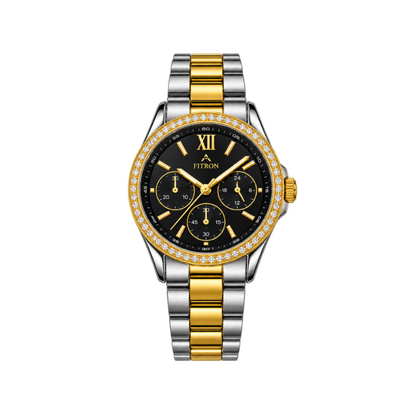 FITRON No. 6081L — Japan Quartz Stainless Steel Watch
