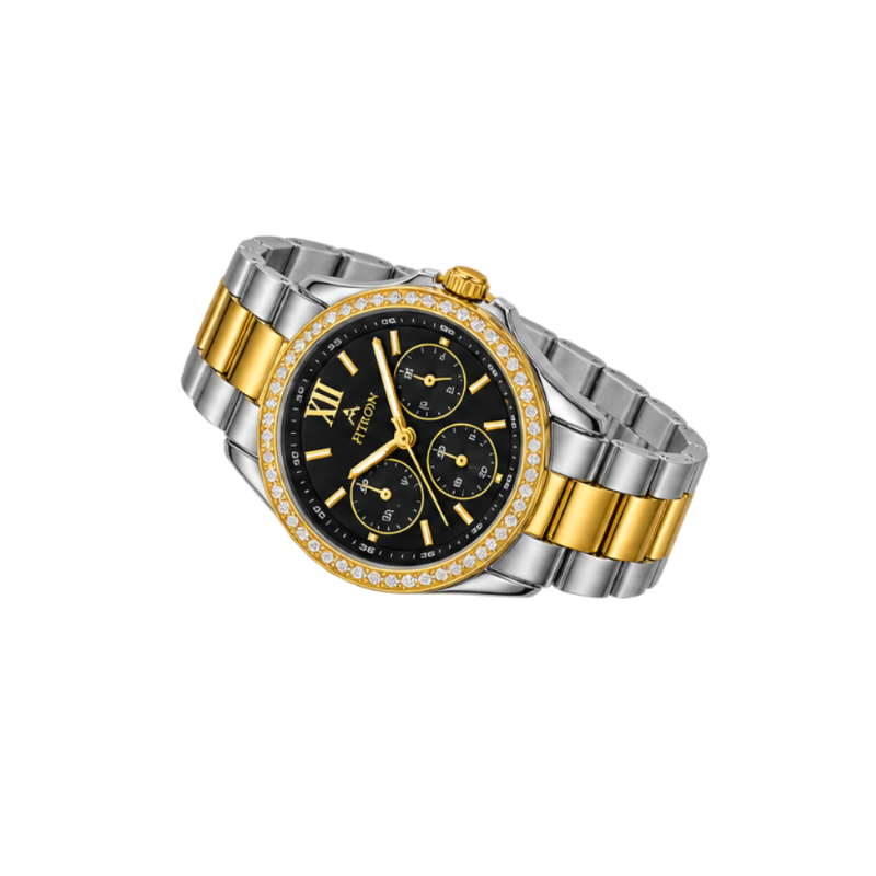 FITRON No. 6078L – Japan Quartz Stainless Steel Watch