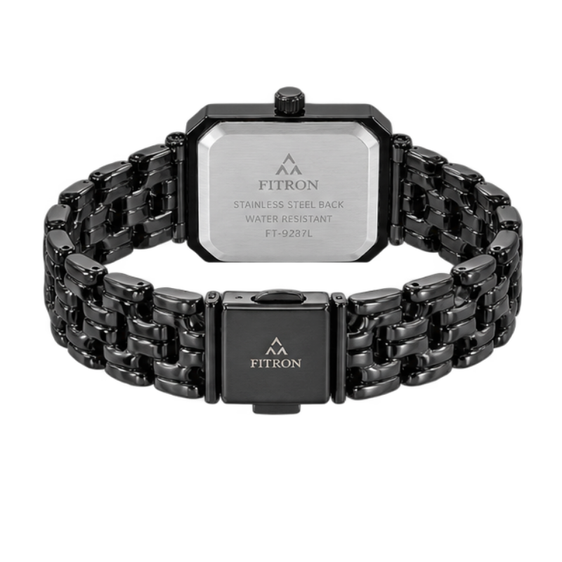 FITRON No. 9728L  — Japan Quartz Stainless Steel Watch