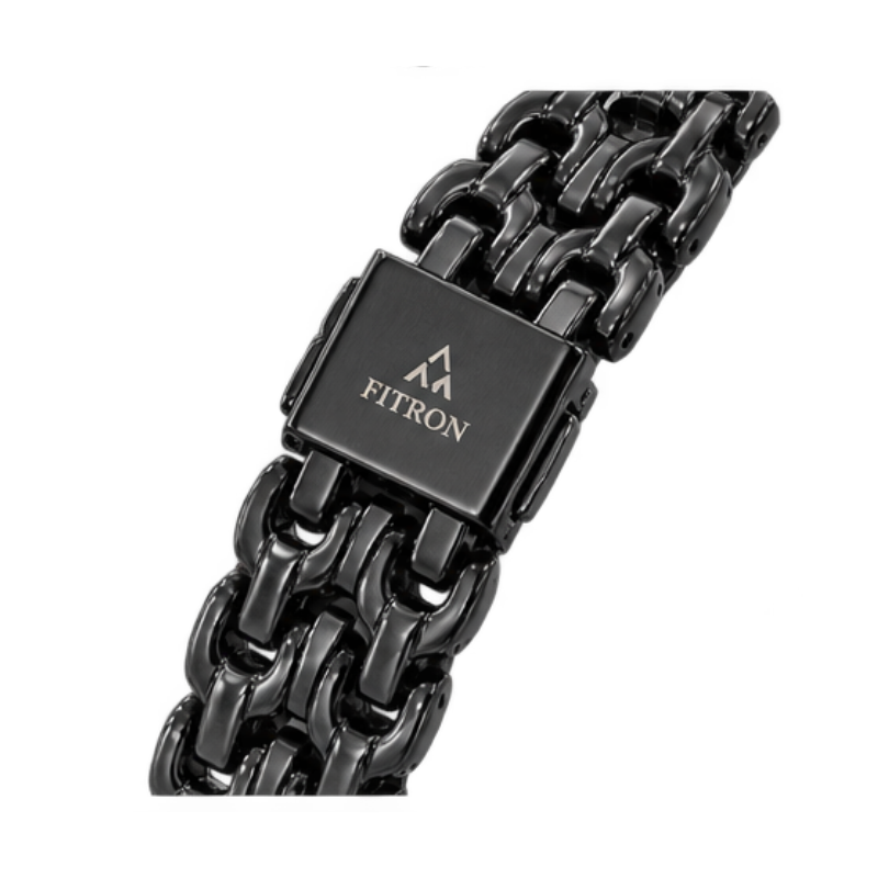 FITRON No. 9728L  — Japan Quartz Stainless Steel Watch