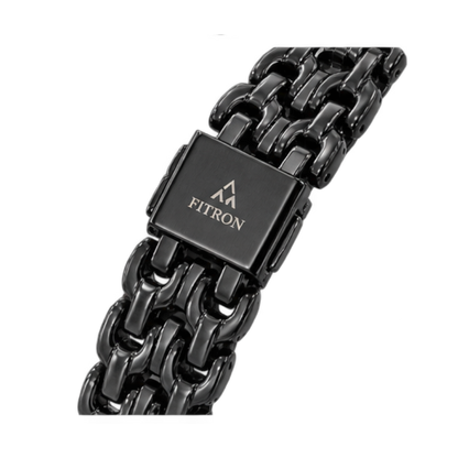 FITRON No. 9728L  — Japan Quartz Stainless Steel Watch