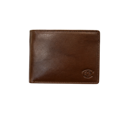 Luxurious leather RFID wallet
