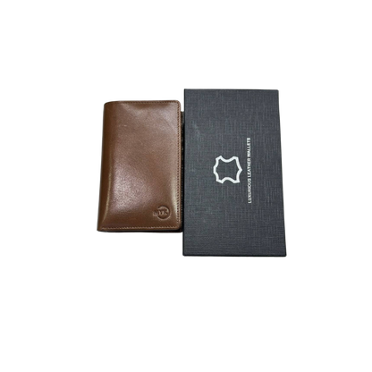 Luxurious leather RFID wallet