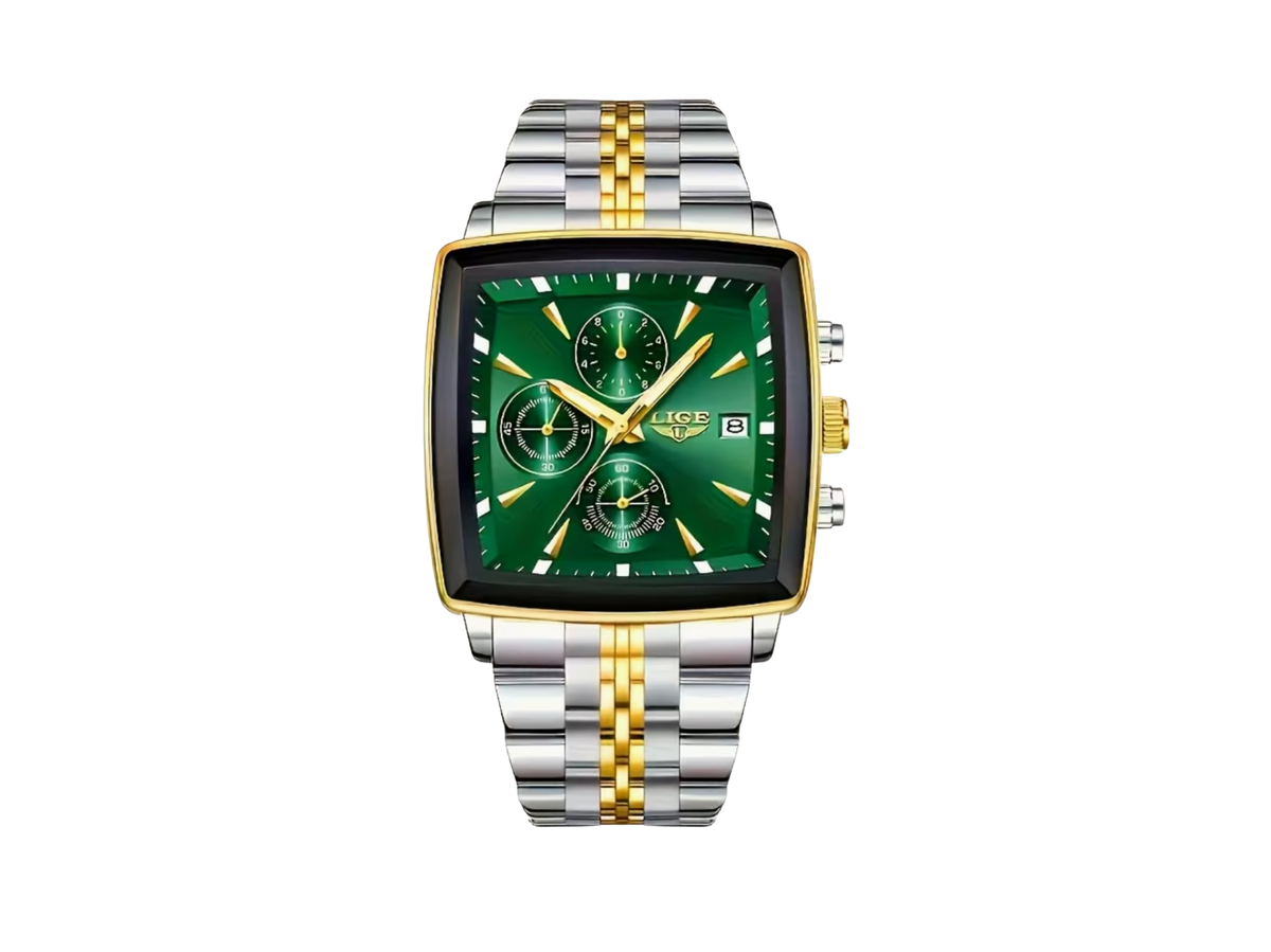 Men’s Lightweight Business Square Watch