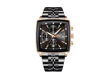 Men’s Lightweight Business Square Watch