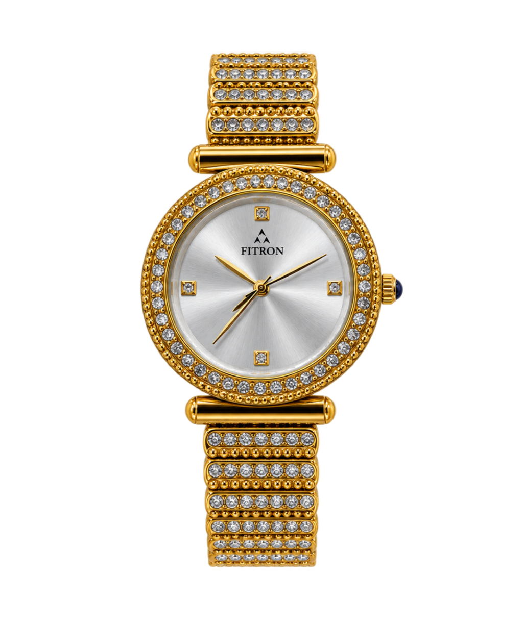FITRON No. NO 9961L — Japan Quartz Stainless Steel Watch