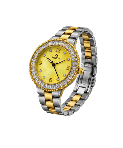 FITRON NO 6064L — Japan Quartz Stainless Steel Watch