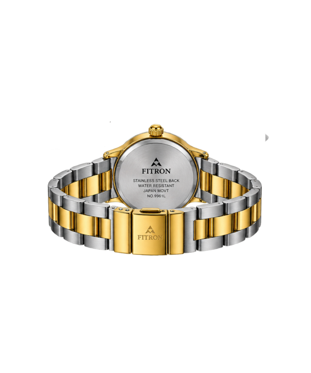 FITRON NO 6064L — Japan Quartz Stainless Steel Watch