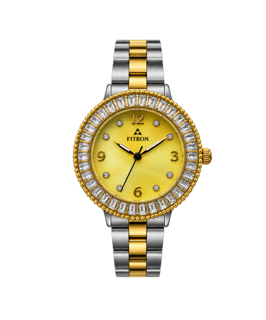FITRON NO 6064L — Japan Quartz Stainless Steel Watch