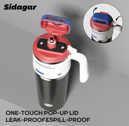 Car Vacuum Cup Stainless Steel  Capcity 1000ML